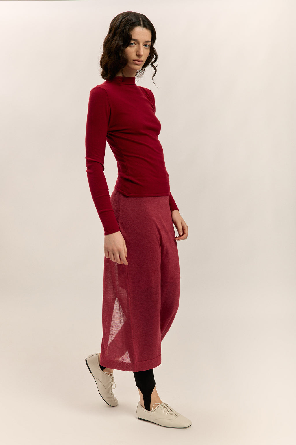 JERSEY CUELLO PERKINS CON DRAPEADO