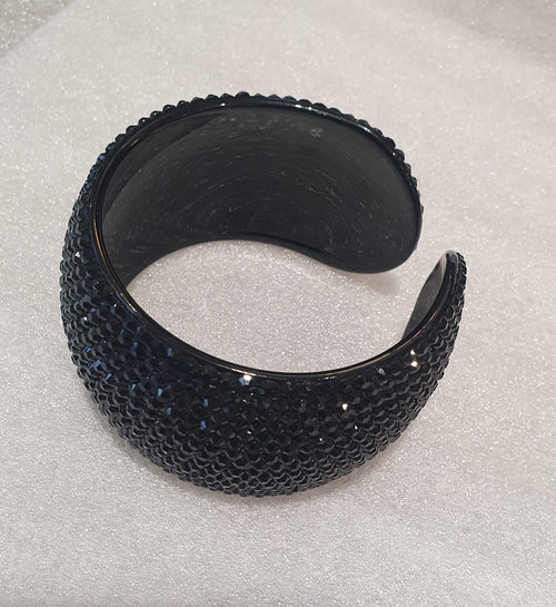BRAZALETE STRASS NEGRO