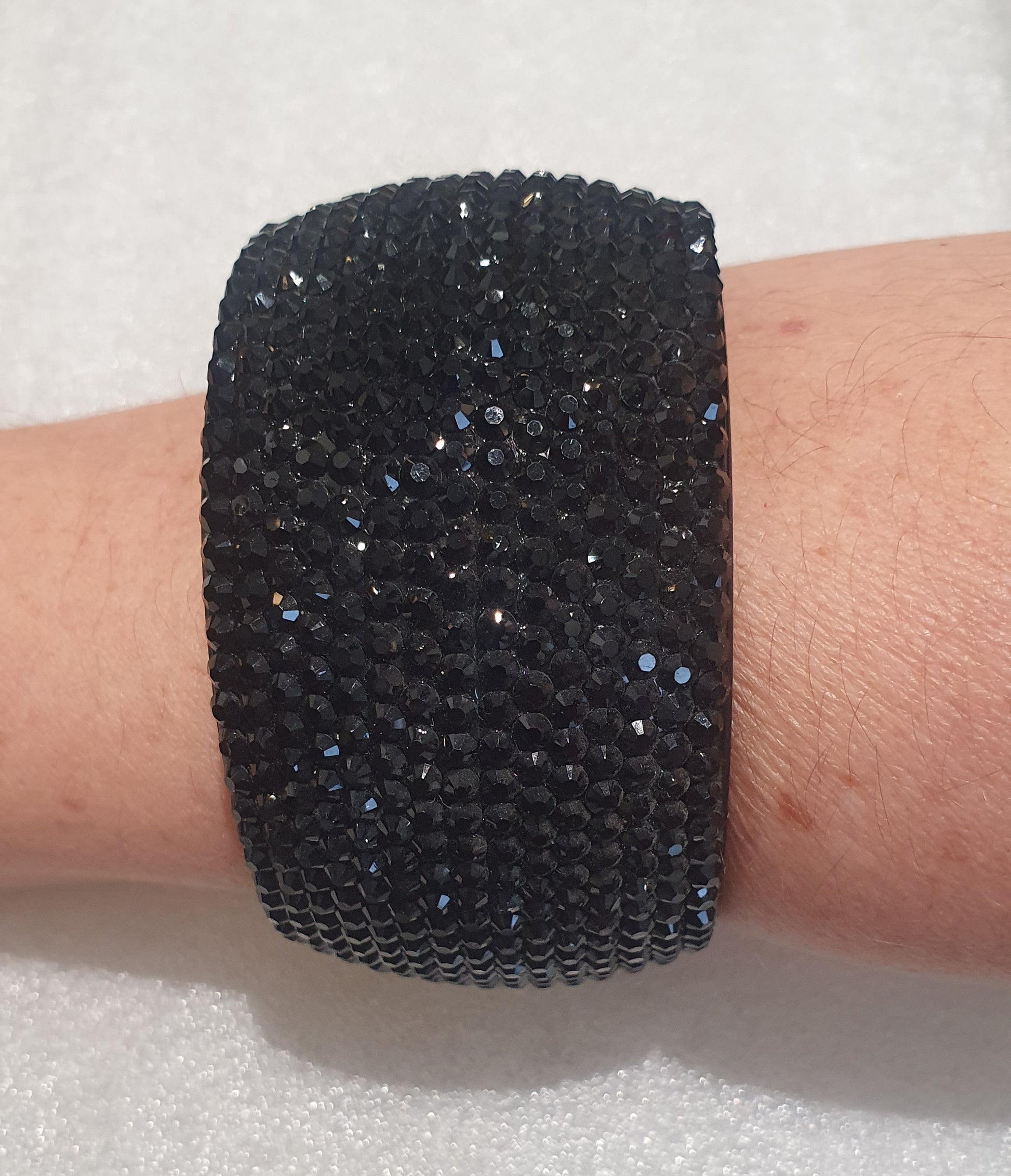 BRAZALETE STRASS NEGRO