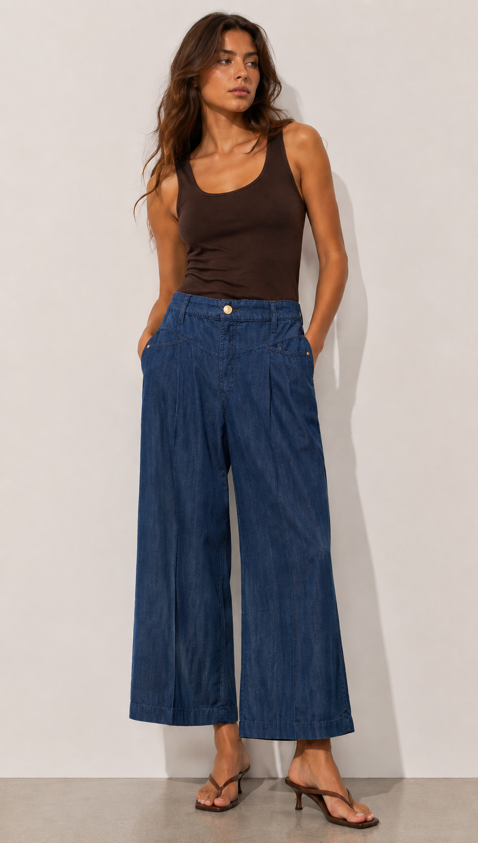 PANTALON DENIM FLUIDO