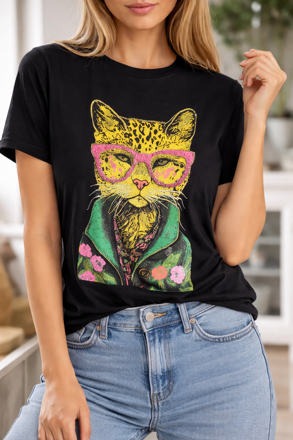 CAMISETA GATO