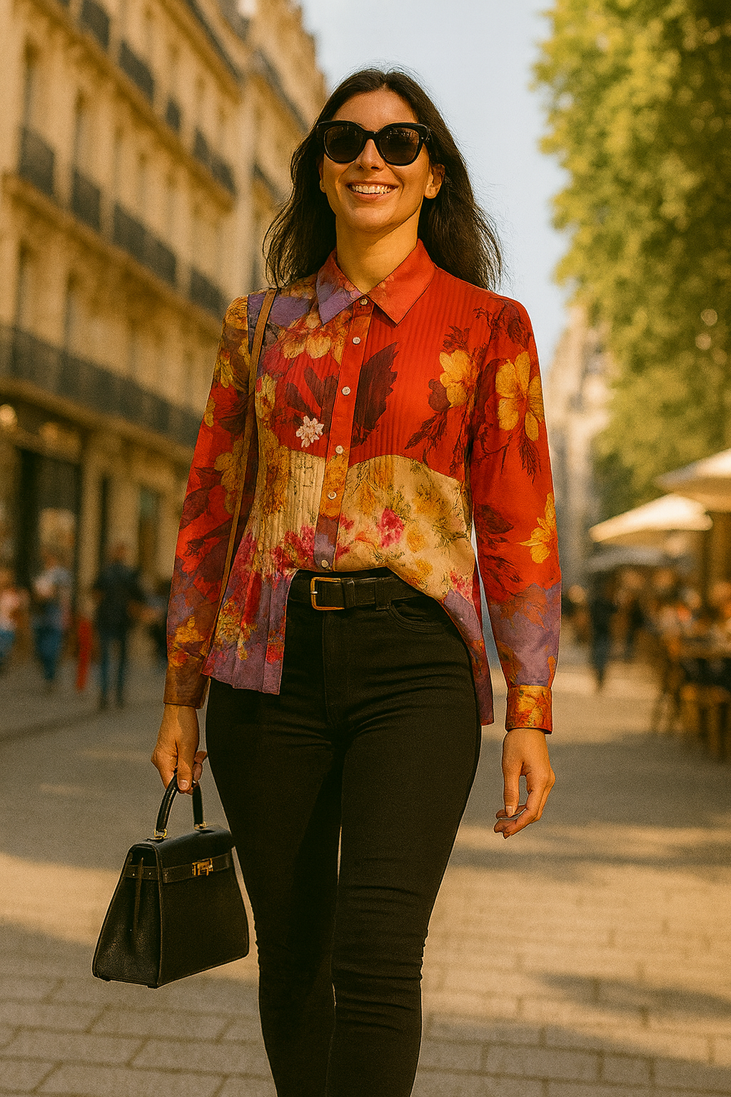 BLUSA PLISADA 17023