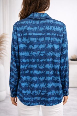 CONJUNTO TOP Y SOBRECAMISA VAGUE