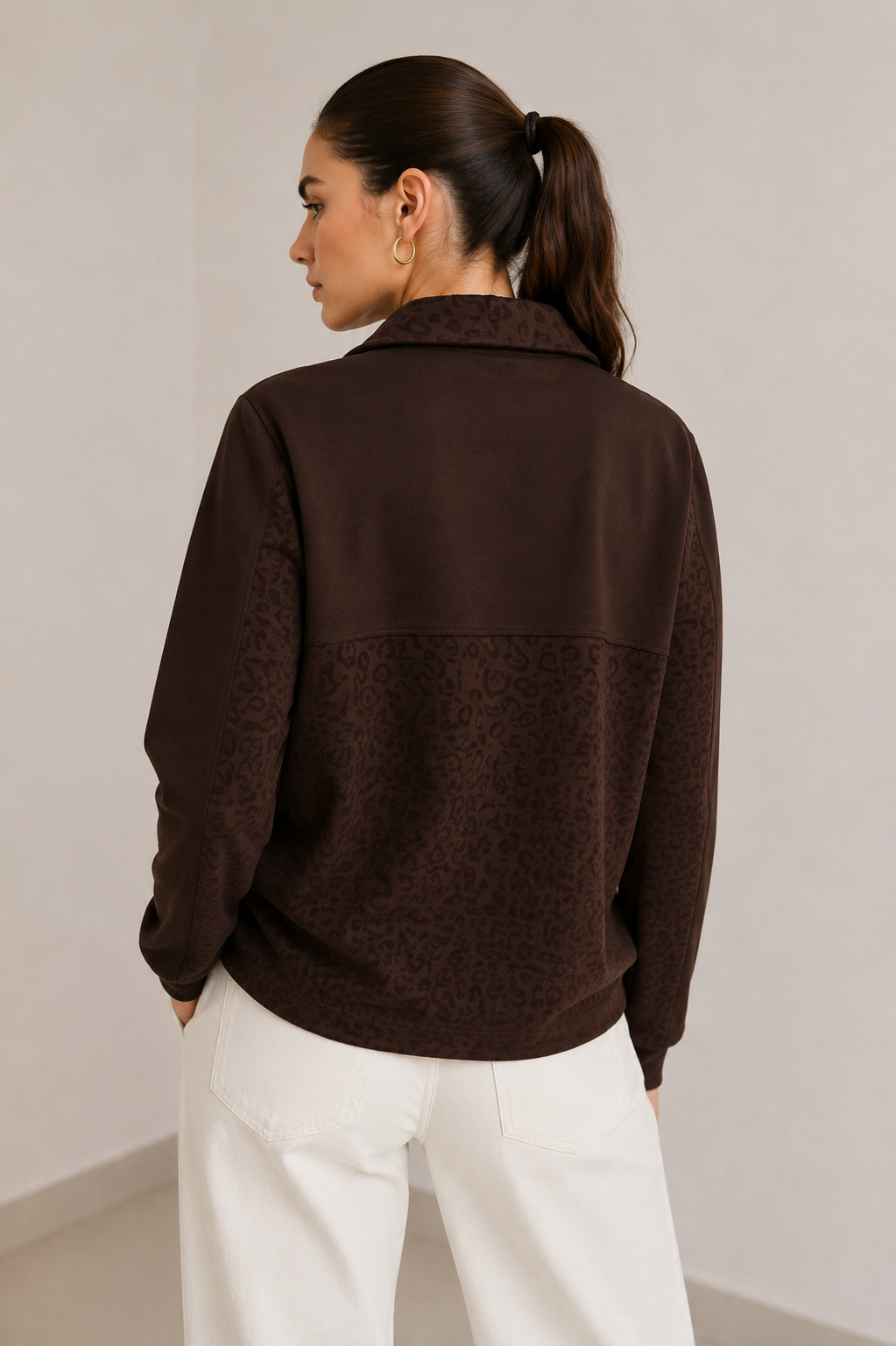 CHAQUETA CASUAL CHOCOLATE