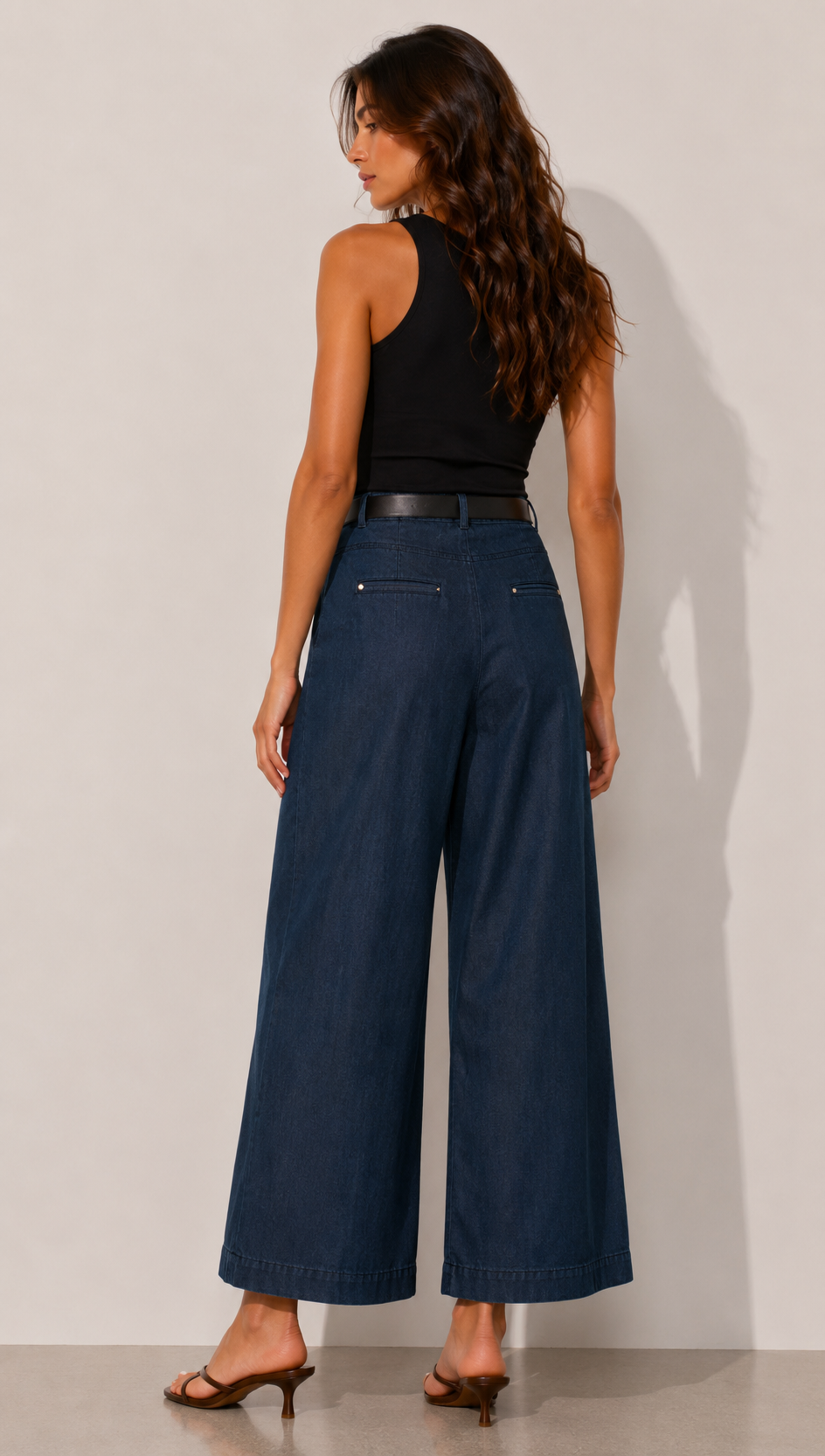 PANTALON DENIM FLUIDO