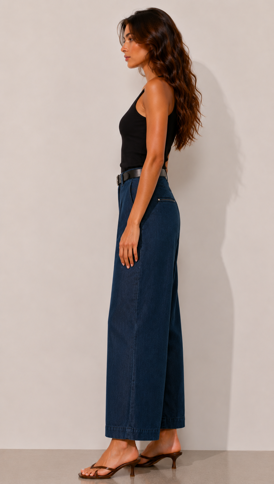 PANTALON DENIM FLUIDO
