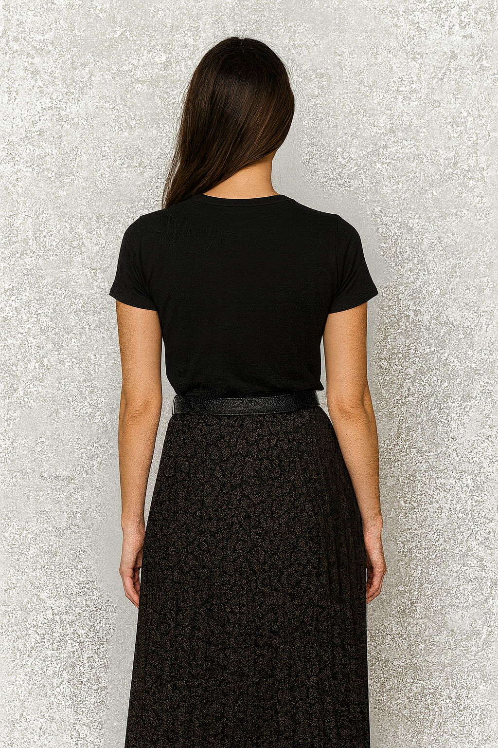 FALDA PLISADA PRINT