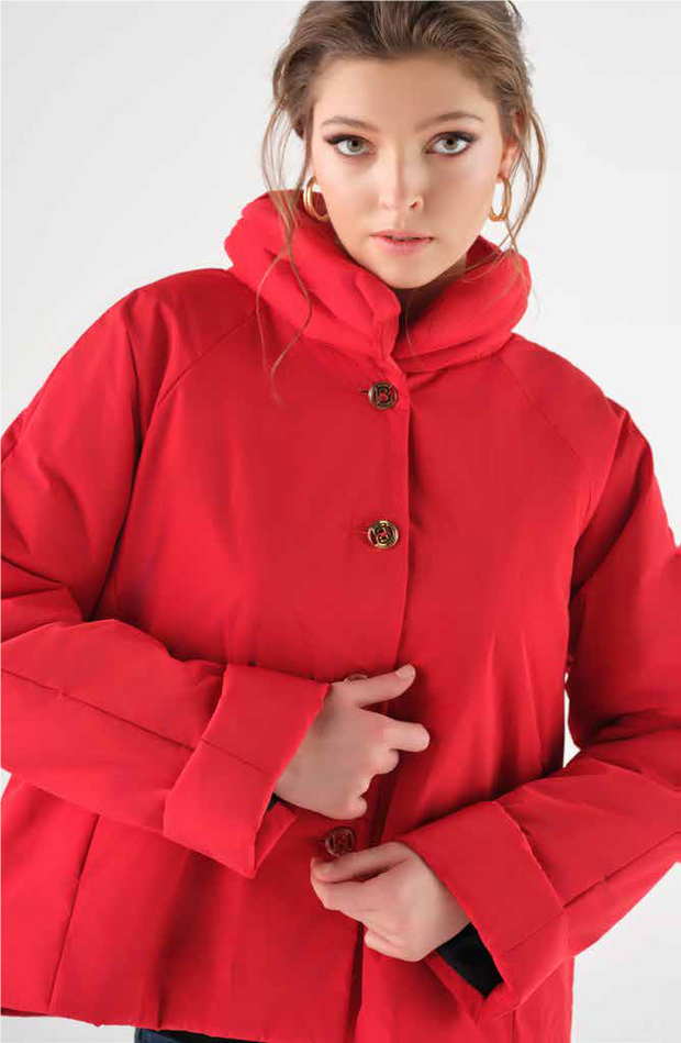 PARKA CORTA ROJA