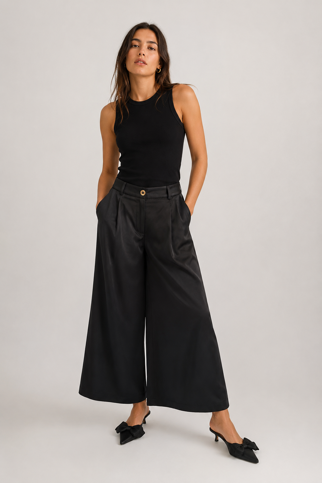 Falda-Pantalón negra