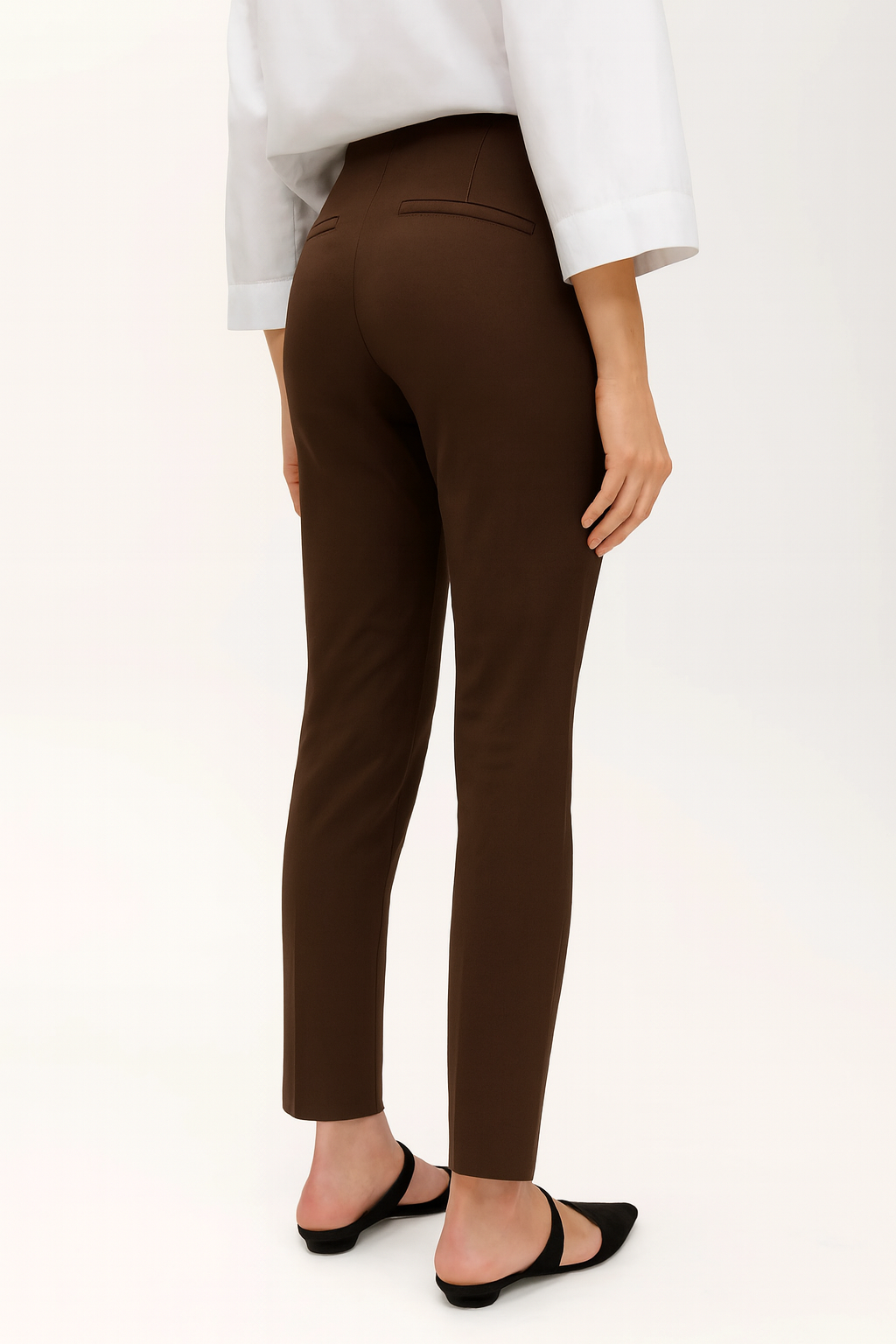 PANTALON ROS MARRON CHOCOLATE