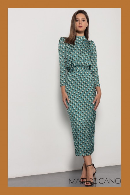 CONJUNTO SATINADO ESTAMPADO - Valarino Spain